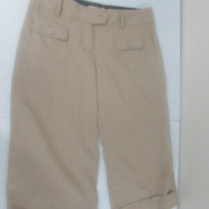 Guess Jeans Capri Khaki Cuff Hem 5